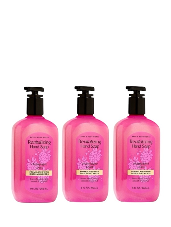 Bath & Body Works Other - NEW Bath & Body Works CHAMPAGNE TOAST Revitalizing Gel Hand Soap Bundle 2026
